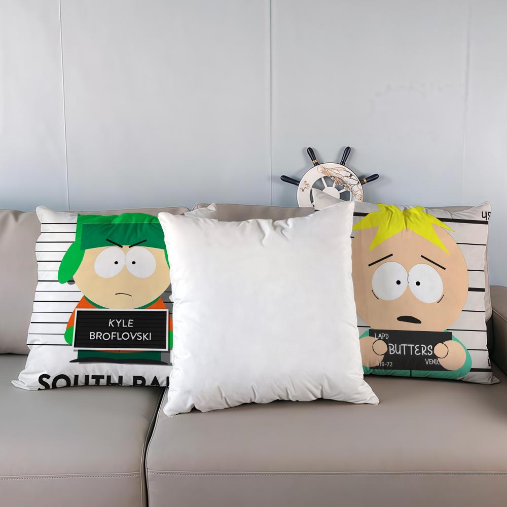 Pillow Case luxurious home office, sofa decorative Multi sized car seat cushions, pillowcases A-South Parks Cute