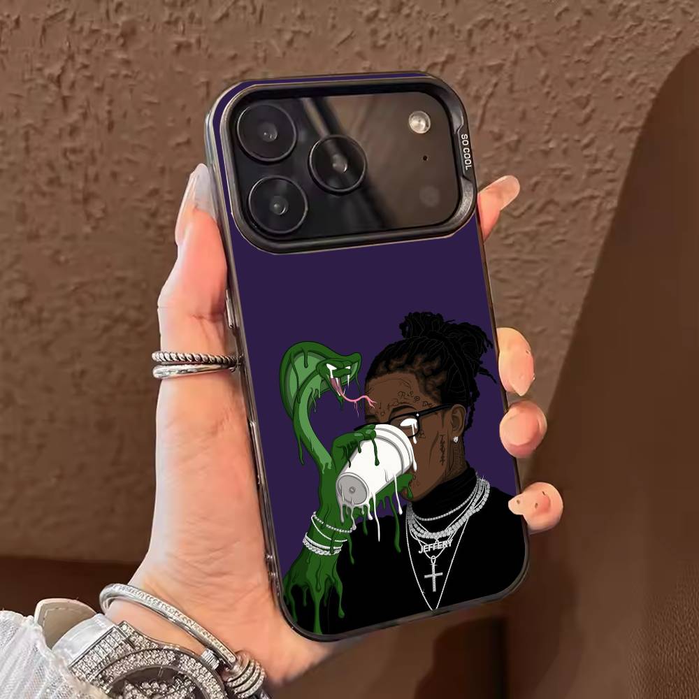 

Rapper Y-Young T-Thug Phone Case For iPhone 17,16,15,14,13,12,11,Pro Max,Plus Candy Silver Cover iPhone14
