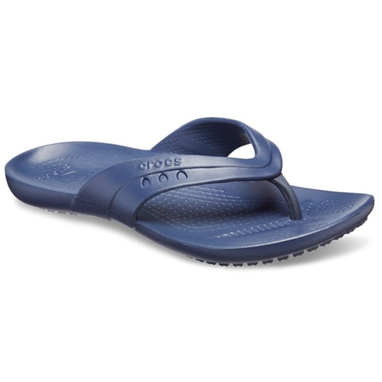 Crocs Kadee Flip Flops Women Footwear Blue 14177-410