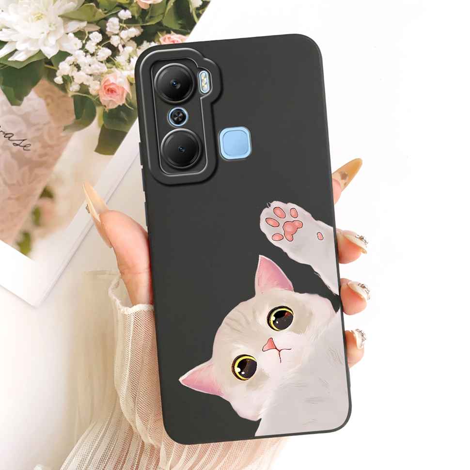 For Infinix Hot 12 Pro X668C Case Silicone Back Cover Full Protection For Infinix Hot 12Pro 6.6" Popular Patterns Phone Casing