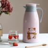 Large Capacity Cat Thermos with Glass Liner - Insulated Kettle for Home and Dorm Use
