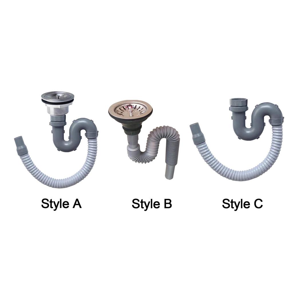 Sink Drain Pipe Sink Drain Assembly Plumbing Accessories Expandable Sewer Tube