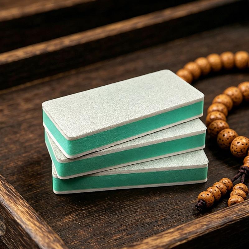 

Jewelry Polishing Sponge Board, Turquoise Polishing Block, Nail Polish Polishing Rod, Beeswax Jade Polishing Block, Silver Polishing Rod 4pcs