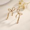 Butterfly Style Bow Earrings - Luxurious High-End Studs
