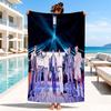 kpop Group Portrait Beach Towel, Microfiber Beach Towel, Perfect For Pool, Beach, Travel, Home Decor Beach Party Fan gifts