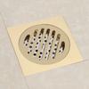 Square Shower Drain Grate Brass Bathroom Waste Grate Durable Shower Floor Drain  Laundry Room