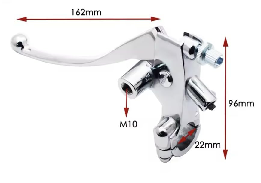 Clutch Lever, Light Clutch GS400, GT380, KH400, KH250, Z400FX, Z400GP, GPZ400F, GSX400E, RZ250, RG250E,