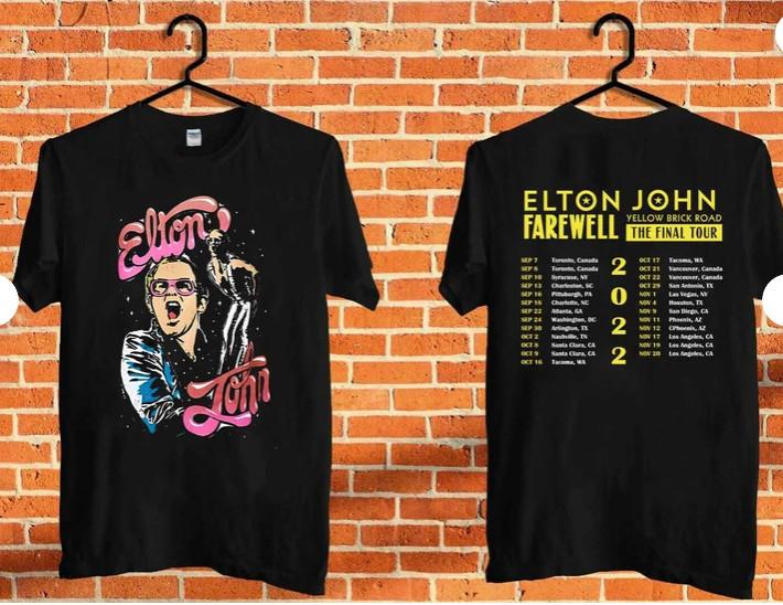 Elton John Farewell Tour 2022 Shirt. M