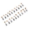 20mm(0.78\") Carbon Brushes 20pcs Brushes Carbon Duable