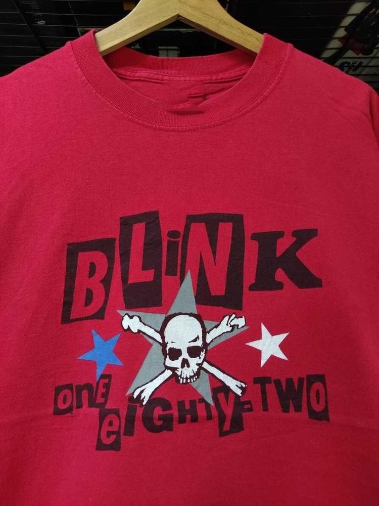 Vintage Vtg 00er Blink-182 Band Geschenk Für Fan Tour S bis 5XL T-Shirt M440 Unisex T-Shirt