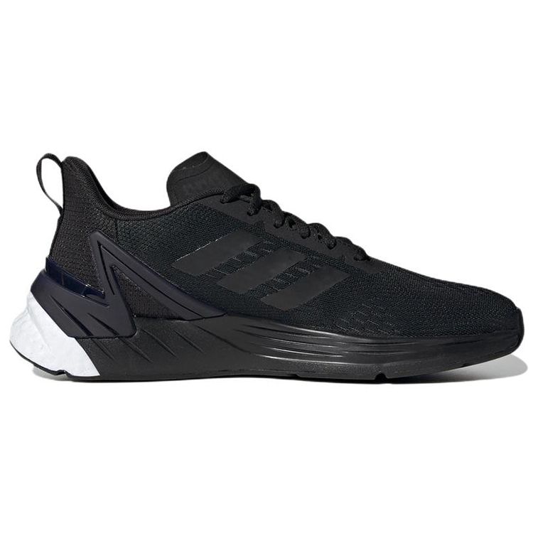 Adidas Response Super Comfortable Versatile Mesh Durable Breathable Low-Top Short Distance Running Shoes Women Sneaker Black FY6486