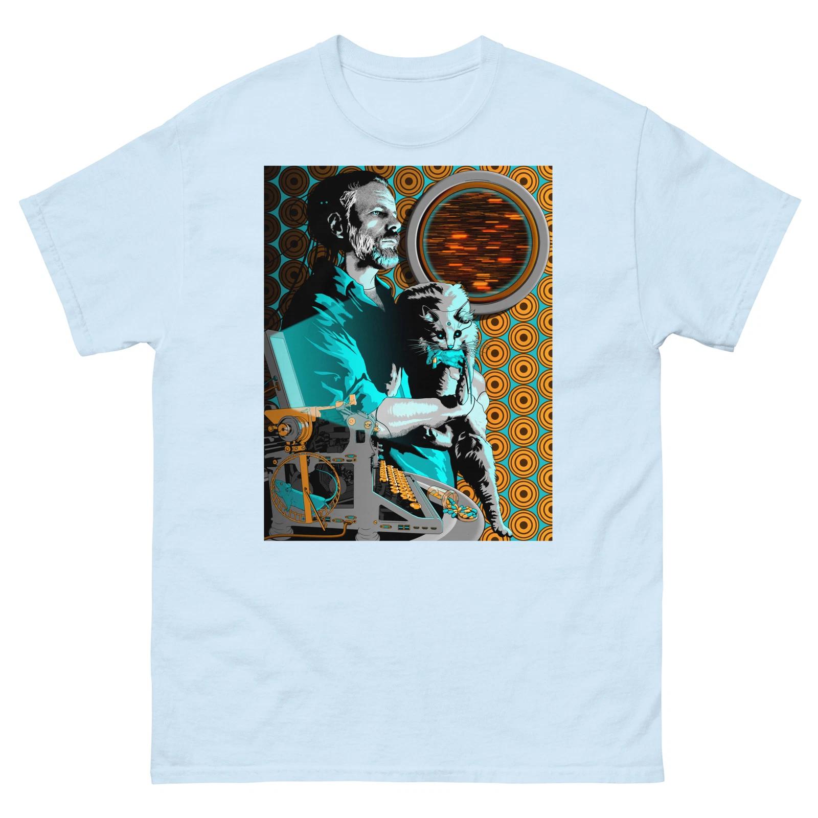 Philip K. Dick T Shirt artwork by rosenfeldtown S