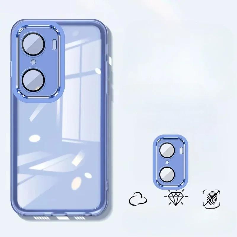 For Xiaomi POCO X7 Pro X7Pro X6 F6 Clear Lens Protection Film Case For POCO F7 Ultra Candy Color Soft Silicone Shockproof Cover