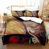 Neues Doma Bettwäsche-Set Einzelbett Twin Full Queen King Size Bettset Erwachsene Kind Schlafzimmer Bettbezug-Sets 3D-Druck Anime Bettlaken-Set