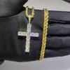 Hip Hop Exquisite Jewelry Iced Out Cross Pendant Quality Sparkling Men and Women Styles Dispatch On Behalf Wholesale