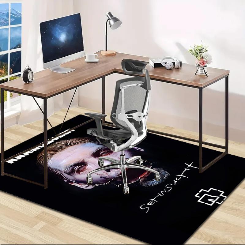 1 Stück Rammstein1 Design Teppich - Rutschfest, Weich & Gemütlich Fußmatte für Wohnzimmer, Schlafzimmer, Büro - Innen-/Außenbereich Dekorteppich