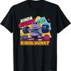 Kinda Chunky Hunky Funny Bodybuilding Gym Weightlifter T Shirt