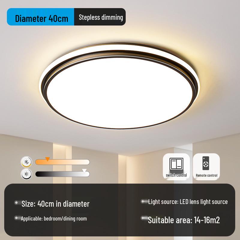 2025 Modern Round Ceiling Light: Super Bright Master Bedroom Fixture