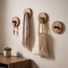 Wall Clothes Hanger, Ring, 3 Pieces