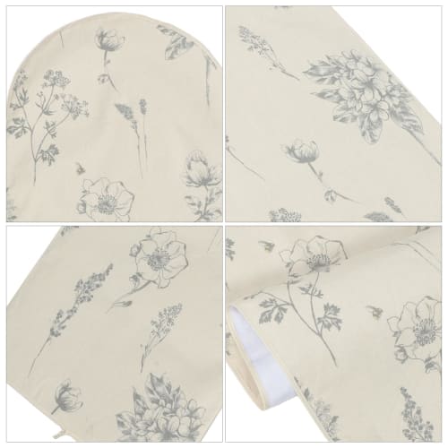 Gadpiparty Ironing Board Cover, Replacement Ironing Board Cover, Clothing Guard Protector, Boat-Shaped Ironing Board Replacement Cover, Insulated, Hea