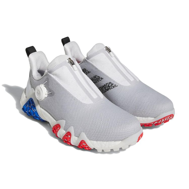 Adidas CodeChaos 22 Shock Absorbing Non-Slip Durable Low Top Golf Shoes Unisex Golf Shoes White IE1496
