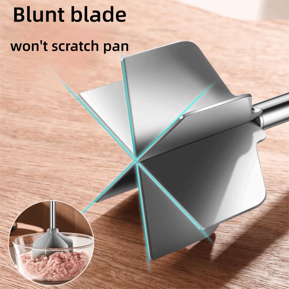304 Stainless Steel Stainless Steel Meat Chopper Long Handle Meat Shredder Supplementary Food