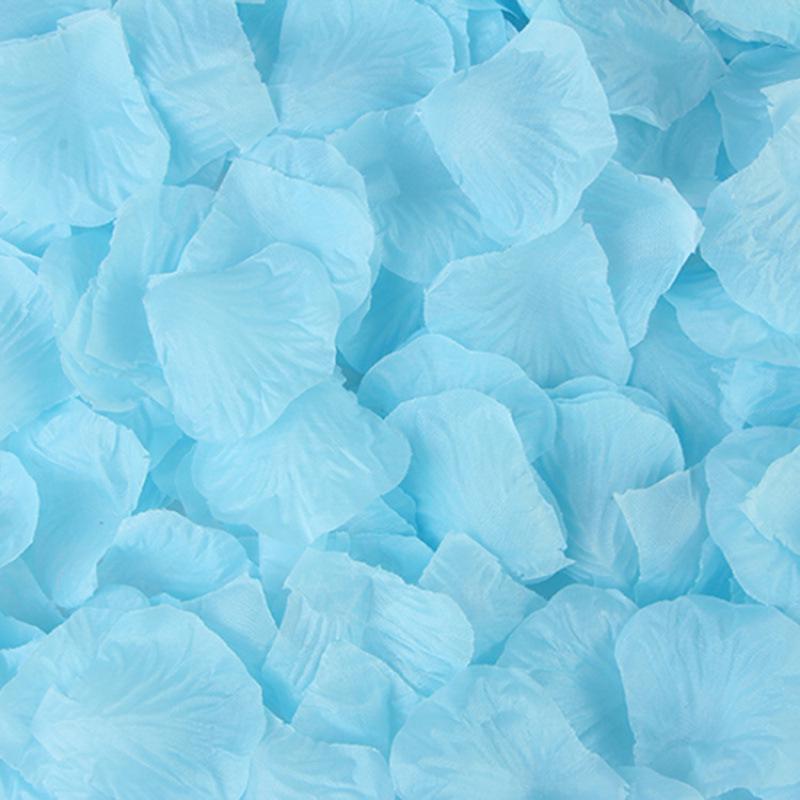1000 Silk Cloth Artificial Rose Petals for Wedding Decorations and Celebrations