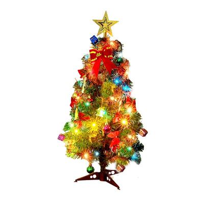 60cm Mini Desktop Christmas Tree with Ornament Set