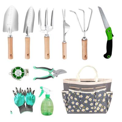 Gartenwerkzeug-Set aus Edelstahl