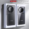 For Vivo X100 Pro Case Transparent Cover For Vivo X 100 X100Pro X90Pro Armored Shockproof Clear Bumper Antiknock Crystal Funda