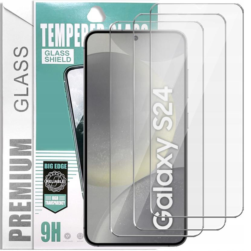 3x PremiumGlass 9H Gehärtetes Glas für Samsung Galaxy S24