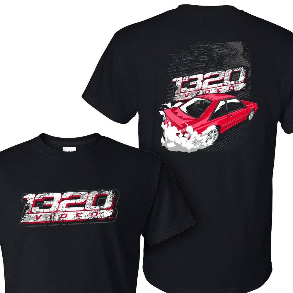 1320Video Cobra Retro T-Shirt Racing Muscle Car Graphic Tee S