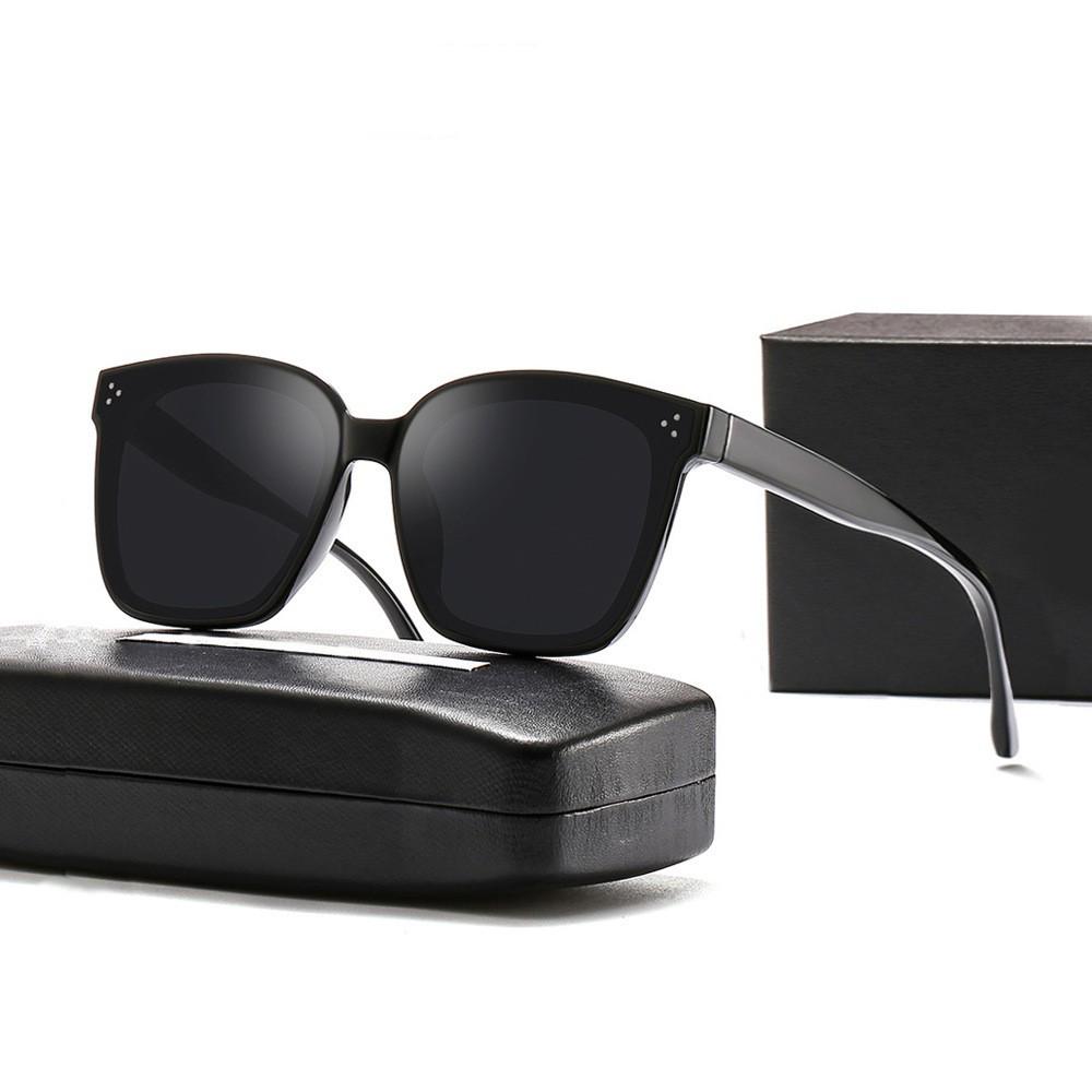 Women's Retro Korean Style Slimming White Sunglasses & Men's Polarized Sunglasses