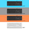 A4Tech FK10 Wired Membrane Office Keyboard