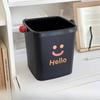 Small Desktop Trash Can Mini Pressure Ring Cartoon Cute Storage Bucket Living Room Bedroom Dining Table