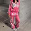 European and American Trendy Printed Personalized Y2K Hip-hop Unisex Sweatpants