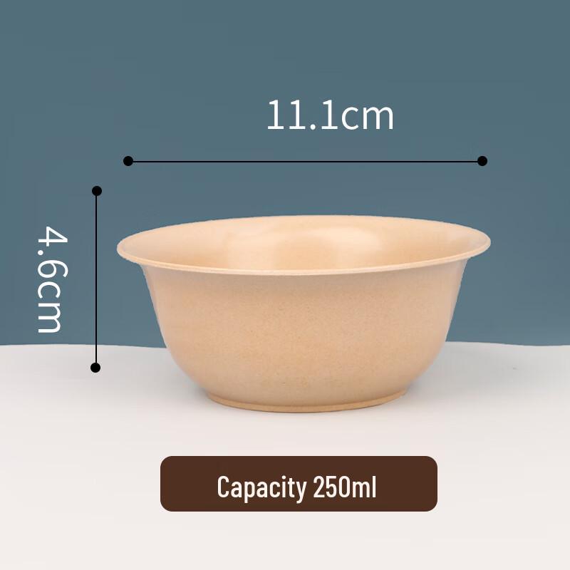 Food-Grade Biodegradable Disposable Bowls