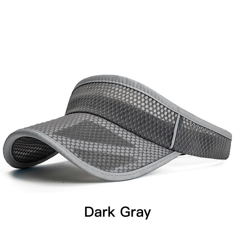 Verstellbare Atmungsaktive Anti-UV Leere Oberseite Sonnenschirm Unisex Kappe Für Outdoor-Sportarten Tennis Golf Laufen Strand Reisen Party