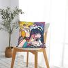 Panty Stocking with Garterbelt Square Pillow Case Cartoon Cushion Covers Custom Zipper Decor Pillowcase for Living Room 40x40cm