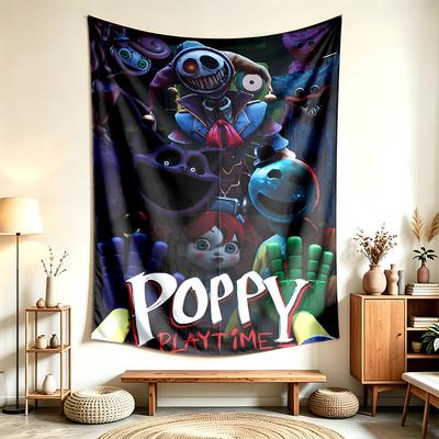 Poppy Playtime (1) Arazzo Adatto Per Decorare Case Dormitori E Camere Da Letto Morbido Al Tatto E Un Regalo Perfetto Per Amici E Familiari