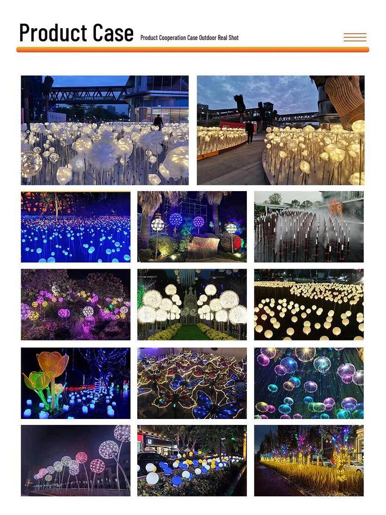 Outdoor LED Snowflake Solar Christmas Lawn Lights