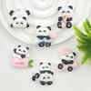 Panda-Themed Resin Jewelry & Hair Accessories: DIY Clips, Buttons, Keychains, Pendants, & Phone Charms