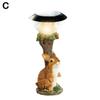 Solar Lamp For Cat And Dog, Dog, Rabbit Creativity, StatueWindow Animal LightDecoration Climbing Decor, Garden, Home Room