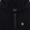 MLB New York Yankees Logo Zip-Up Hoodie Jacket Women jackets 3FKCB0261-50BKS