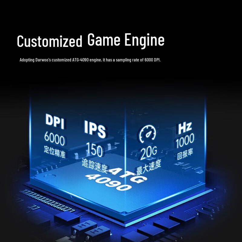 Dareu EM905 PRO Wrangler Dual-Mode Gaming Mouse