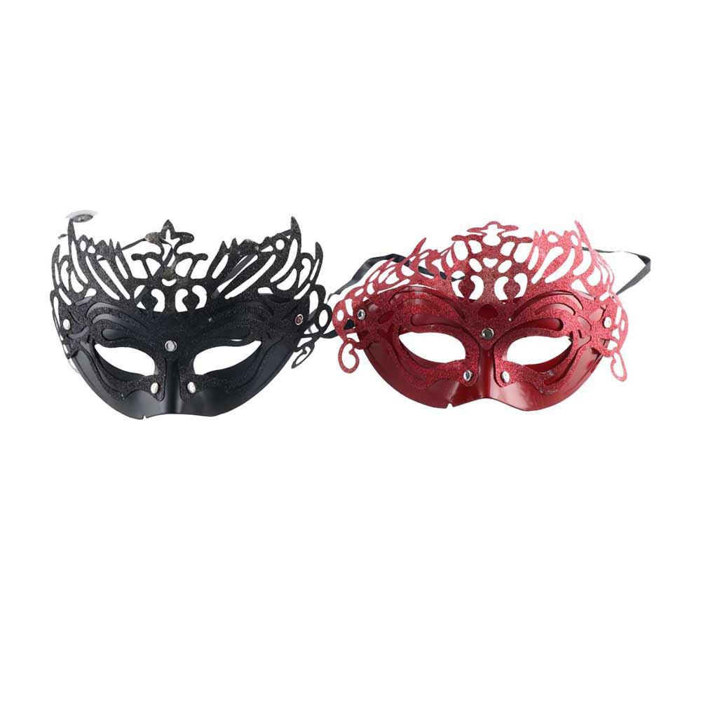 Half Face Mask Photo Prop Party Cosplay Props Glitter Mask Halloween  Masks Prom Party Supplies