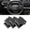 Perforated Microfiber Leather Car Accessories Interior Steering Wheel Cover For Peugeot 3008 2017 2018 4008 2017 2018 508