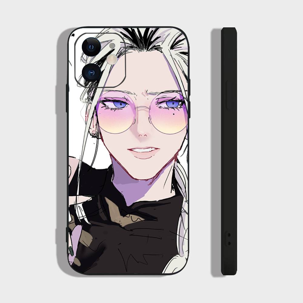 Tao S-Saotome Manga G-Gokurakugai Phone Case For IPhone 17 Air 16 15 14 13 Pro Max 11 12 Black Silicone Cover