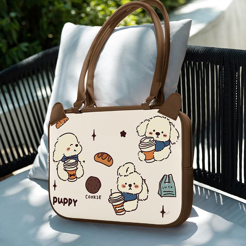 TS JYL laptop bag,Korean Leather Laptop Sleeve 11 Inch iPad 14 Inch Notebook Elegant