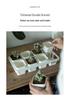 Small Black Square Succulent Seedling Tray - Thickened Plastic Pot Stand & Water Catcher